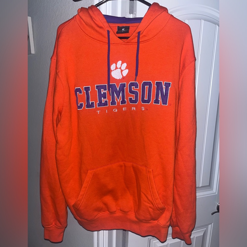 Colosseum Clemson Unisex Hoodie in Amazing Condition Size Large